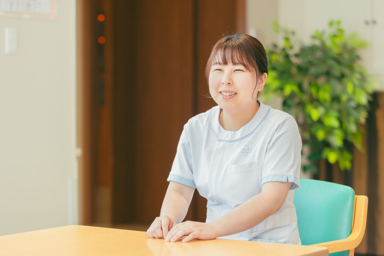 熊本県八代市にある桜十字八代病院で働く看護師