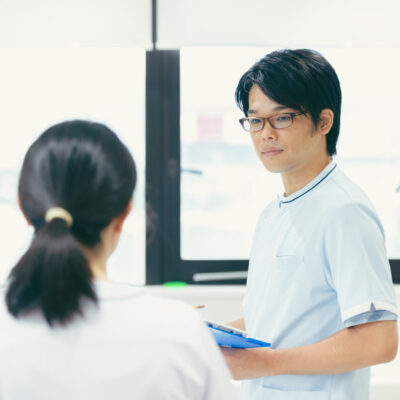 熊本県八代市にある桜十字八代病院で働くケアワーカー（看護助手）